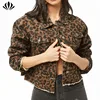 /product-detail/custom-wholesale-semi-cropped-hem-allover-leopard-print-denim-jacket-for-women-62002196556.html