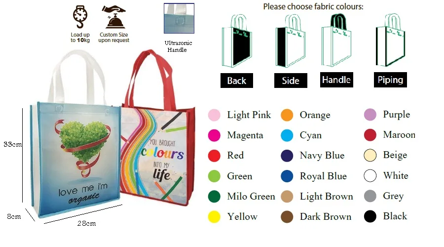 non woven bag design