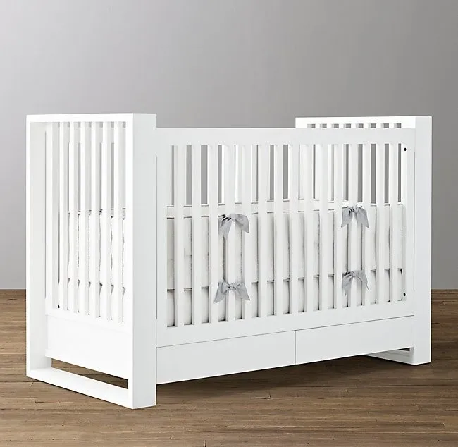 mahogany baby crib