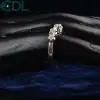 Multi stone Rough Diamond Ring in 925 Sterling Silver Engagement/Wedding Ring
