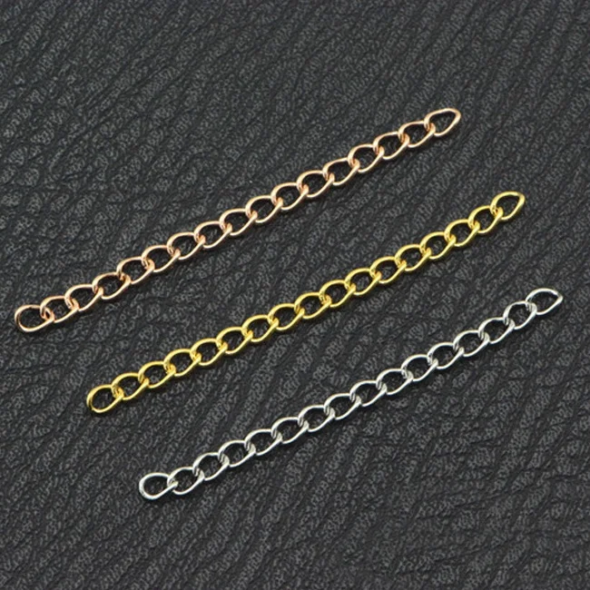 

IB2922 Bracelet anklet extension plus long tail adjustment stainless steel necklace extender chain