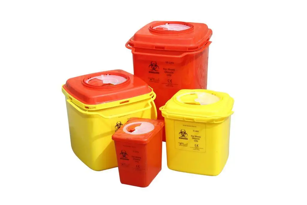 Емкость для сбора бытовых и медицинских отходов. Емкость-контейнер для медицинских отходов/2018 (4 пусковой), шт. Контейнеры для медицинских отходов МК-06. Container, Sharps, 0.3 l, Plastic. Контейнер для отходов класса а.