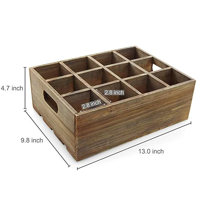 unfinished wood crate