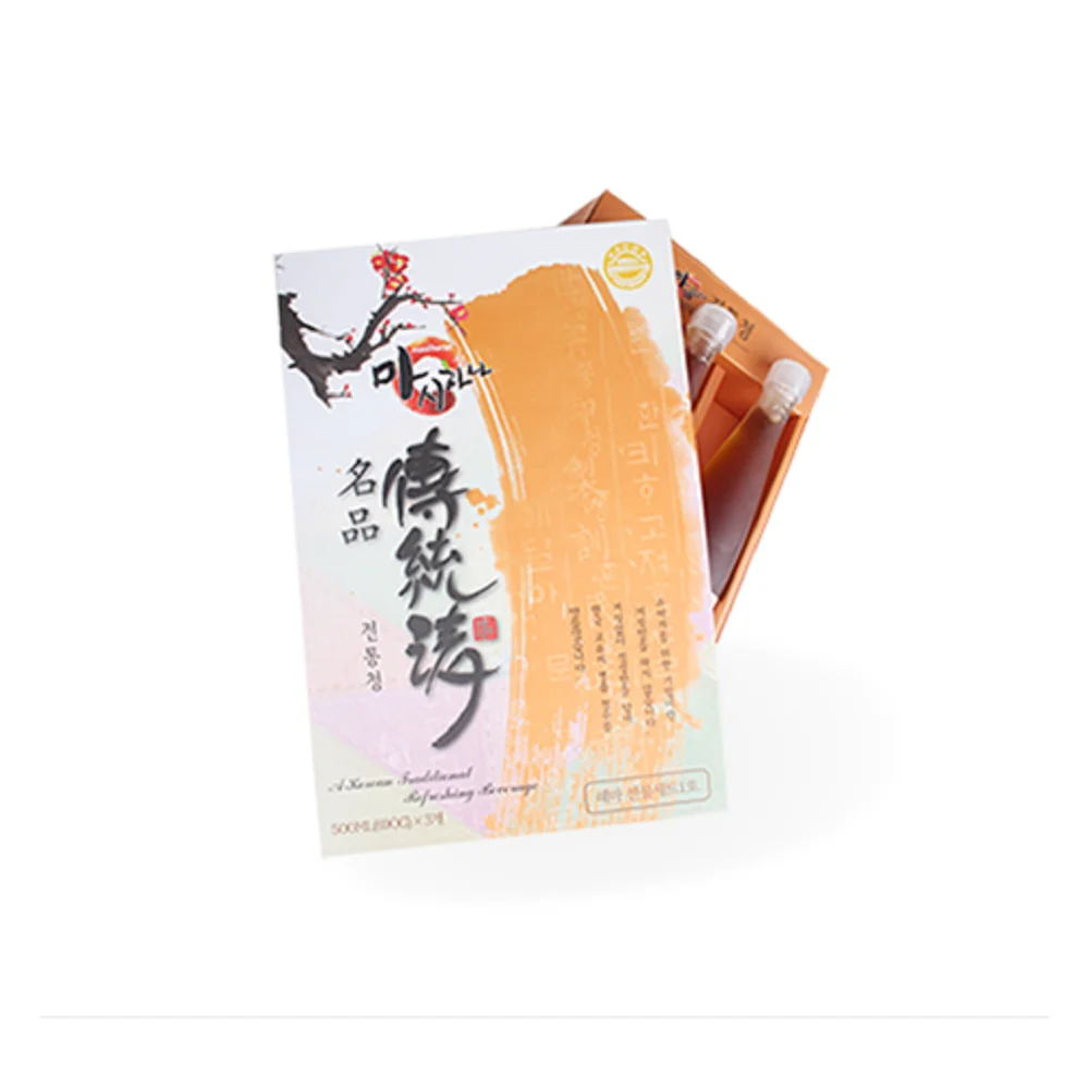 
Korean Traditional Fruit Tea Package: Lemon / Raspberry Wine / Plum (GIft Set) 