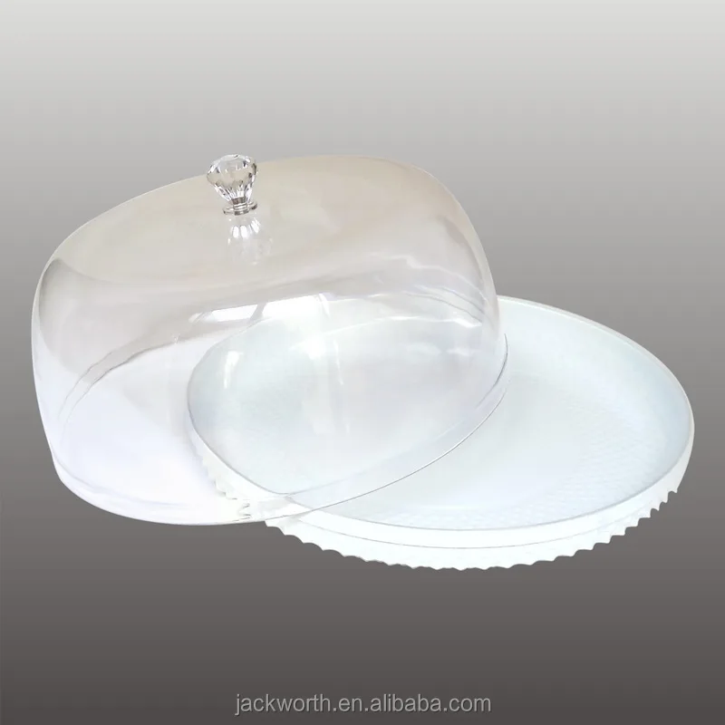 White Plastic Cake Serving Tray And Cake Stand Buy 13" White Serving