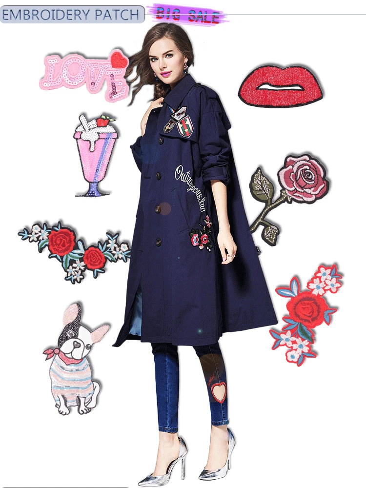 Beautiful Flower Hand Embroidery Patch Designs For Blouses  Buy Hand