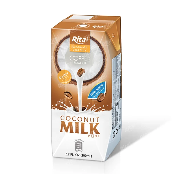 
1L Paper Box Coffee with Coconut Milk Vanila Flavor 
