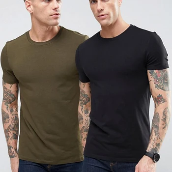 plain muscle fit t shirts