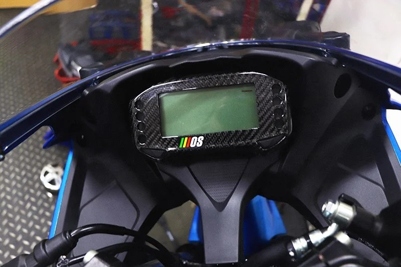 [mos] Carbon Fiber Instrument Cluster Cover For Suzuki Gsxs150/ Gsx