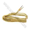 Manufacturers of Army Navy Air force or ceremonial use Golden Aiguillette made in mylar with two golden tips