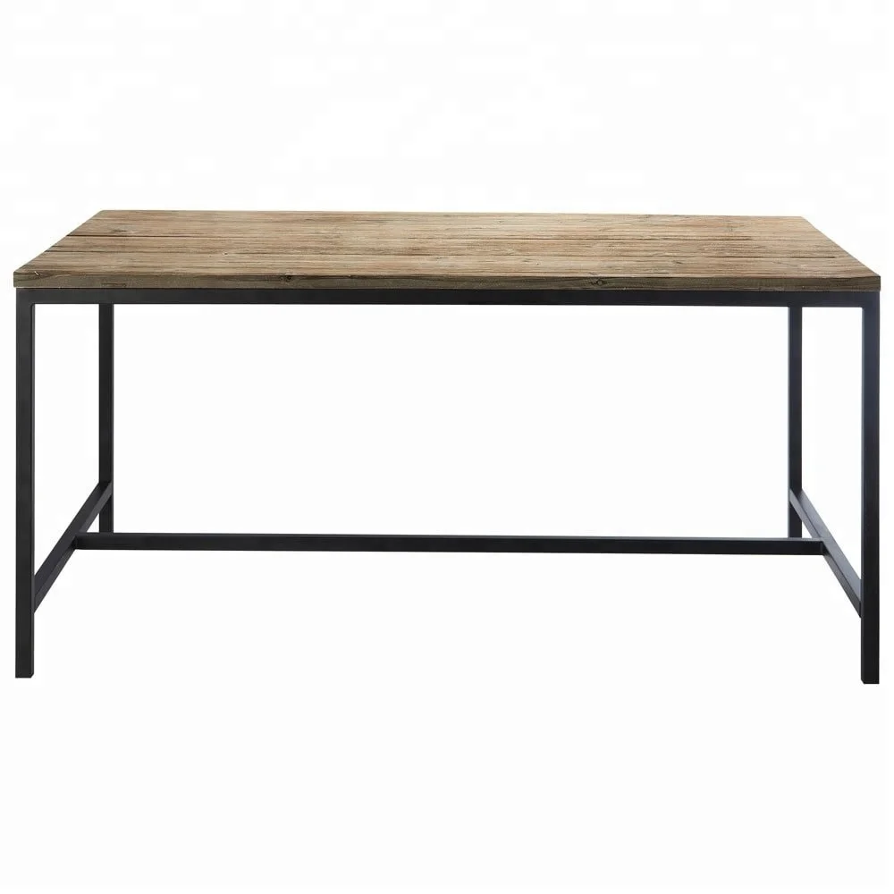 
High Tensile Strength Wooden Iron Side Table at Wholesale Rate  (50031334775)