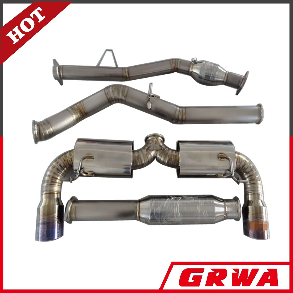 Lightweight Ti Titanium Exhaust System With Front Pipe For Mitsubishi Laner Evoiution Buy