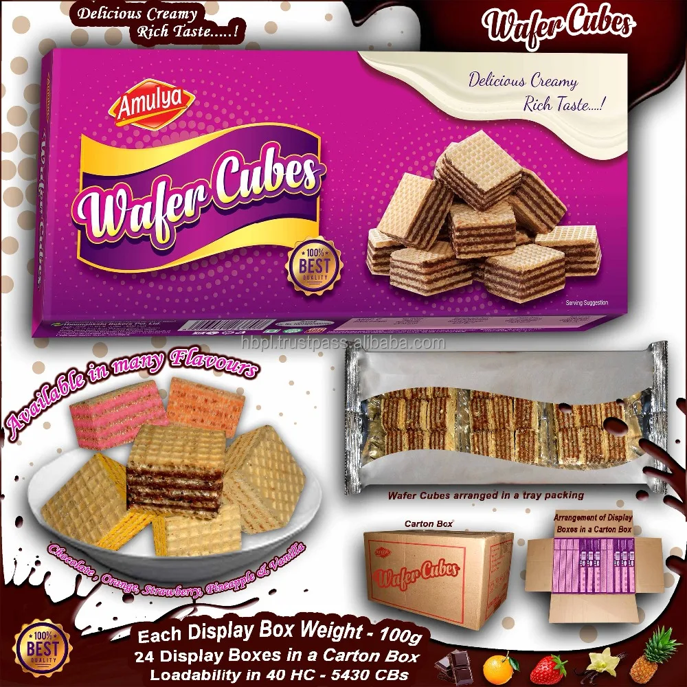 Wafer Cubes 100g Gofret Creamy Cubes Cream Filled Cube Gaufrettes Buy Wafer Cube Cubo