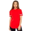 2019 summer Women Deep V-Neck Printed Bandage Large Code Tops Loose plus size T-