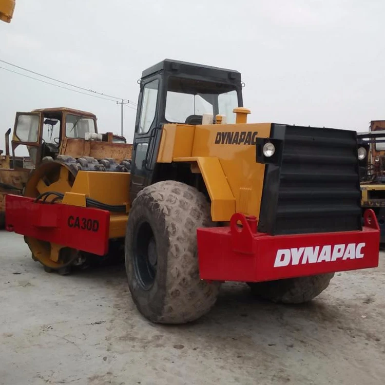 
Used D ynapac CA30D Vibrating Soil Compactor Machine 