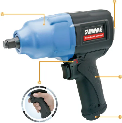 Powerful Industrial 3/4 Inch Dr. Four Phase Of The Torque Setting Air