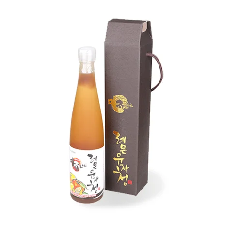 
Korean Traditional Fruit Tea Package: Lemon / Raspberry Wine / Plum (GIft Set) 