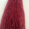 Ruby quartz roundel faceted natural stone beads