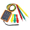 SM852B 3 Phase Sequence Rotation Indicator Tester Detector Checker Meter