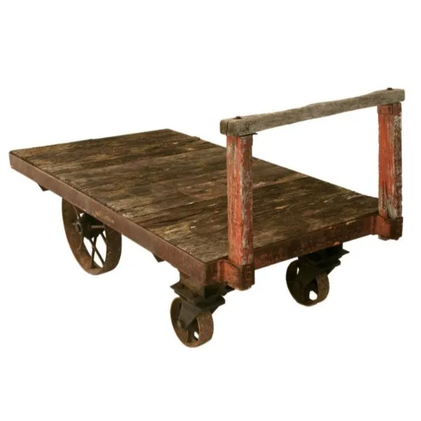 Industrial Vintage Old Reclaimed Wood Cast Iron Wheel Cart Coffee Table Buy Rustic Wood Coffee Table Distressed Wood Coffee Table Wagon Wheel Coffee Table Product On Alibaba Com
