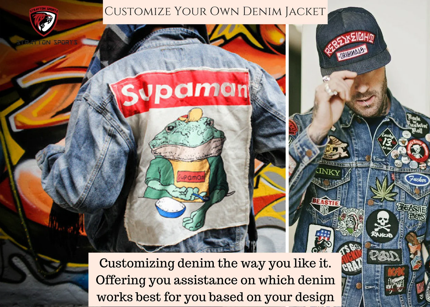 customize your own denim jacket online