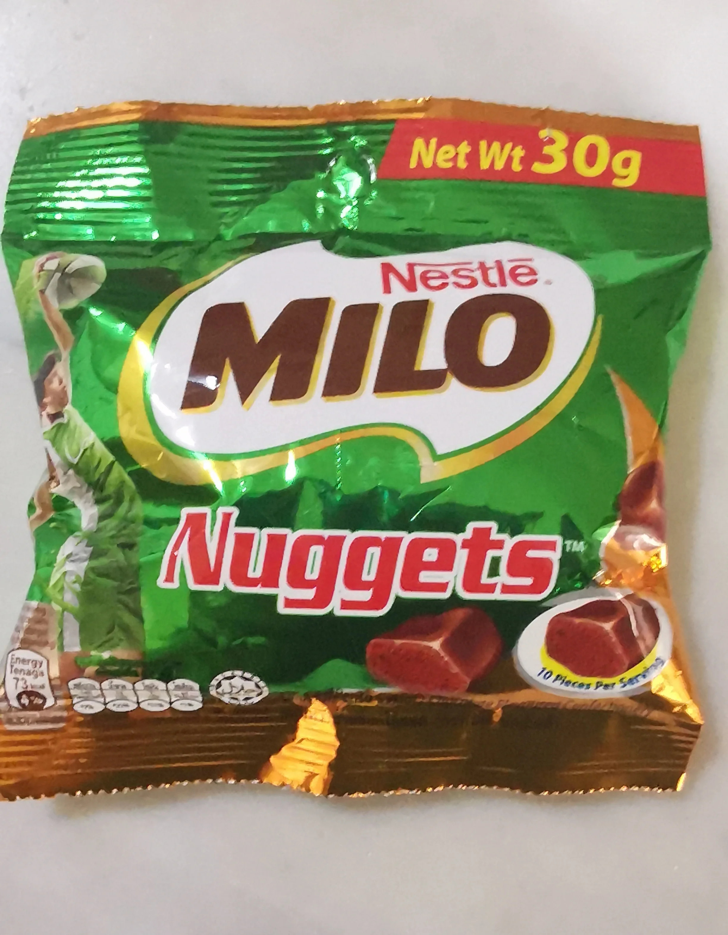 
Milo Chocolate Malt Snack Nuggets 
