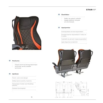 
Star Vip Luxury Seat For Buses 