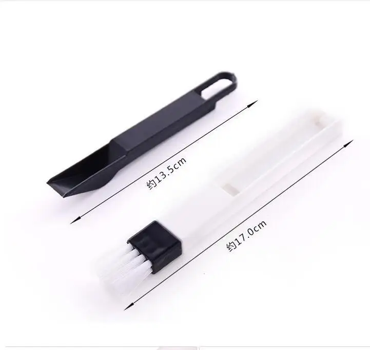 
Household Multi-function 2 in1 Dustpan Tool Window Groove Gap Door Keyboard Cleaning Brush for bugs 