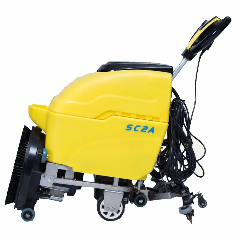 Sc2a Cable Type New Design Small Manual Floor Scrubber Machine Buy Manual Floor Scrubber Floor Scrubber Machine Small Floor Scrubber Product On