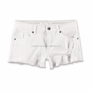 white jeans shorts womens