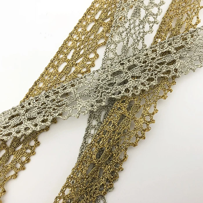 
Gold Lace Trim No.9821 