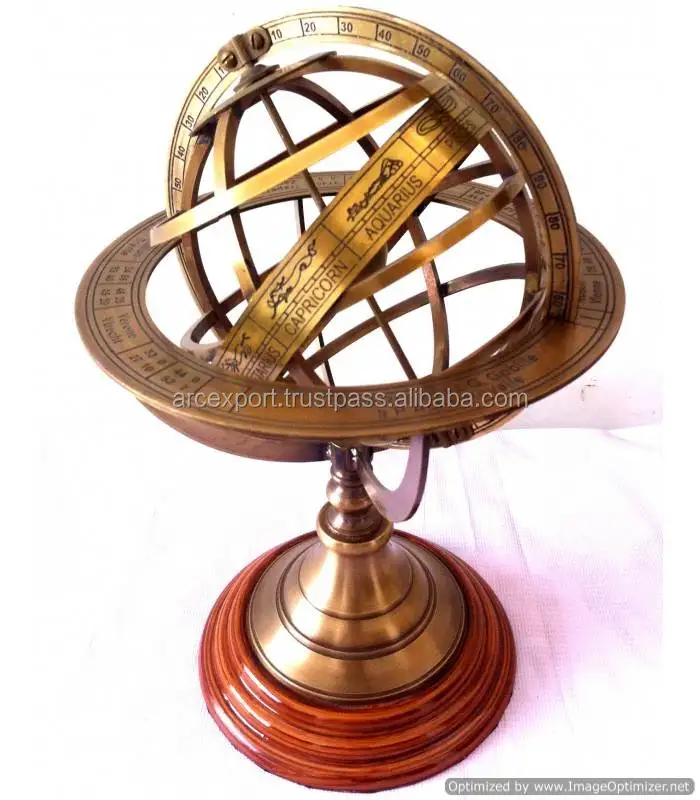 Brass Gold Plated Nautical Globe Buy Brass Gold Plated Nautical Globe