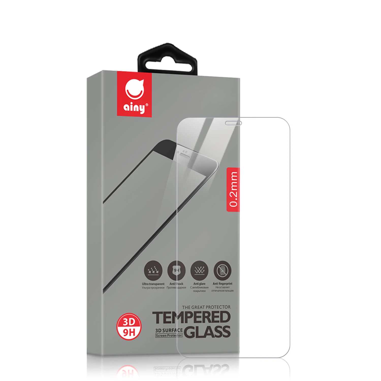 Ainy Full Coverage oneplus 5t 5 0.2mm 3D 9H tempered glass screen protector for oneplus