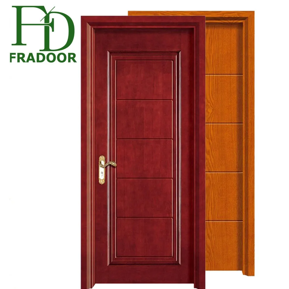 Commercial Natural Wood Veneer Solid Oak Interior Flush Doors