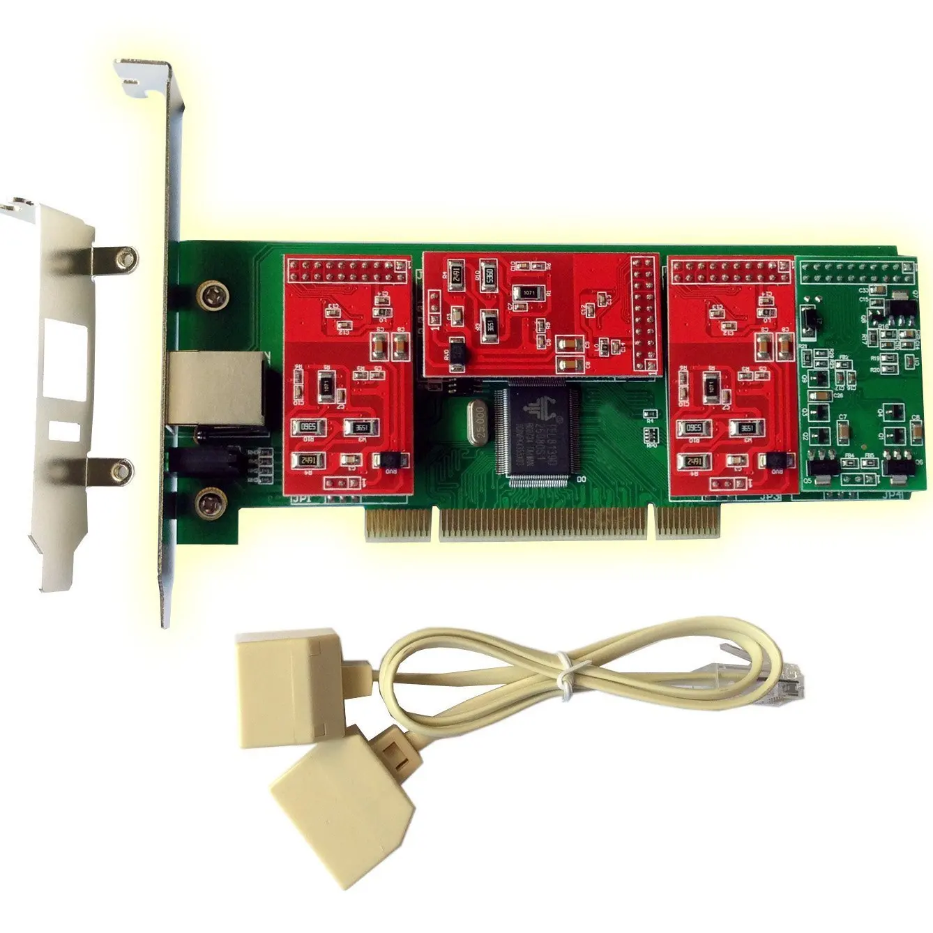 Sangoma B600 Non-Modular Analog Asterisk Voice PCI Card 4 FXO 1 FXS 0 EC