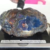 BLUE AMBER WITH INCLUSIONS INSIDE