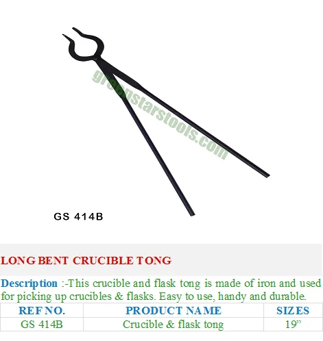 tong crucible tools lond bent goldsmith greenstarstools universal link website