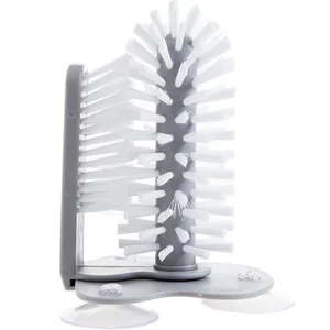Image of Hot Sale Creative Suction Wall Lazy Cup Brushes Washing Film Durable Removable Durable Kitchen Rotating Water Cup Brush