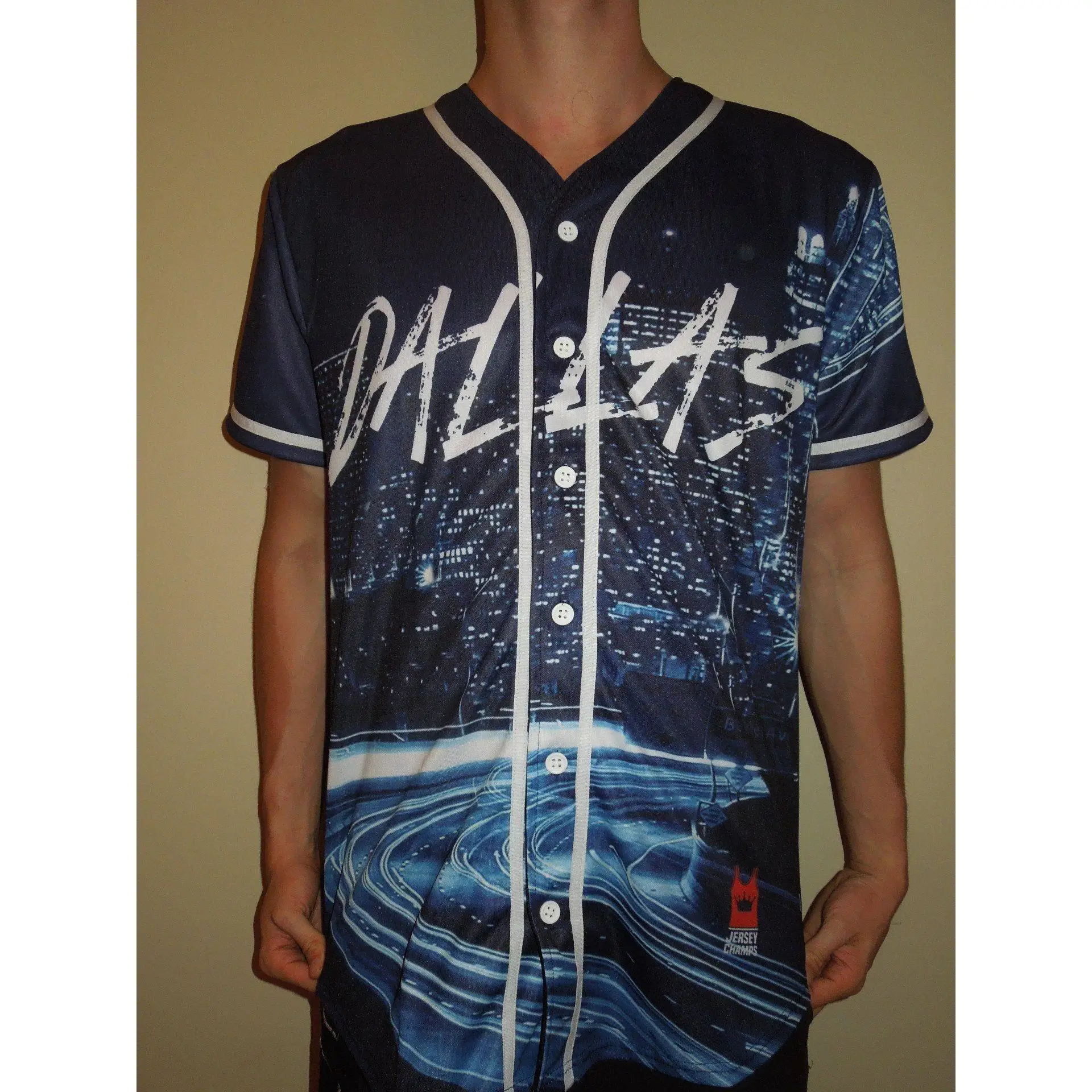 Source Custom Wholesale Polyester Team USA Youth Vintage Mesh Embroidery  For Mens Sublimation Baseball Jersey on m.