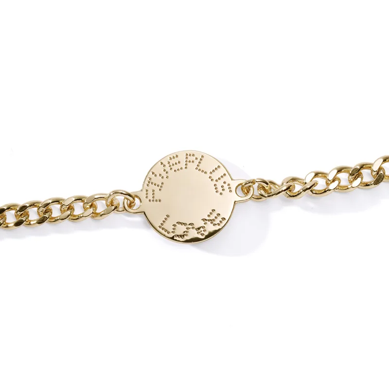 Custom Logo Gold Sewing Clothing Decorative Metal Chains For Bag