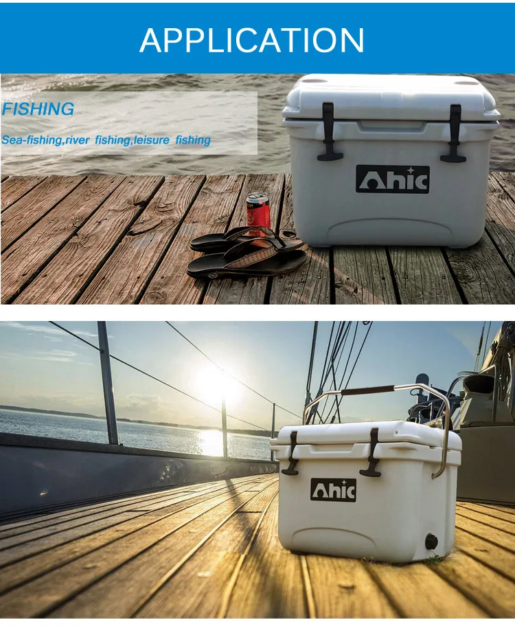 Ahic Top Seller 2019 Tents Camping Outdoor 20 Qt Rotomolded Cooler Chest Other+camping Coolers