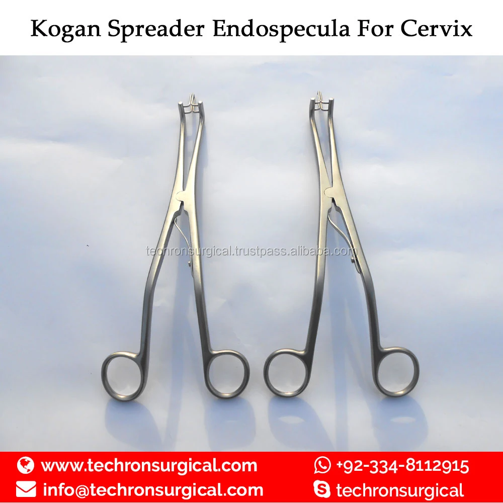 Koganseidl Gynecology Endocervical Uterine Spreader/dilator/retractor Endospecula 4mm With And