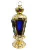 B211 Stylish Egyptian Hexagonal RAMADAN Brass Lantern / Candle Holder / Lamp
