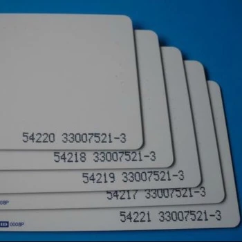 Printable Tk4100 Em4100 Em4200 Chip 125khz Iso Em Rfid Thin Card Blank ...