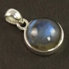 925 Sterling Silver Jewellery Natural LABRADORITE Gemstone Pretty Pendant Trader