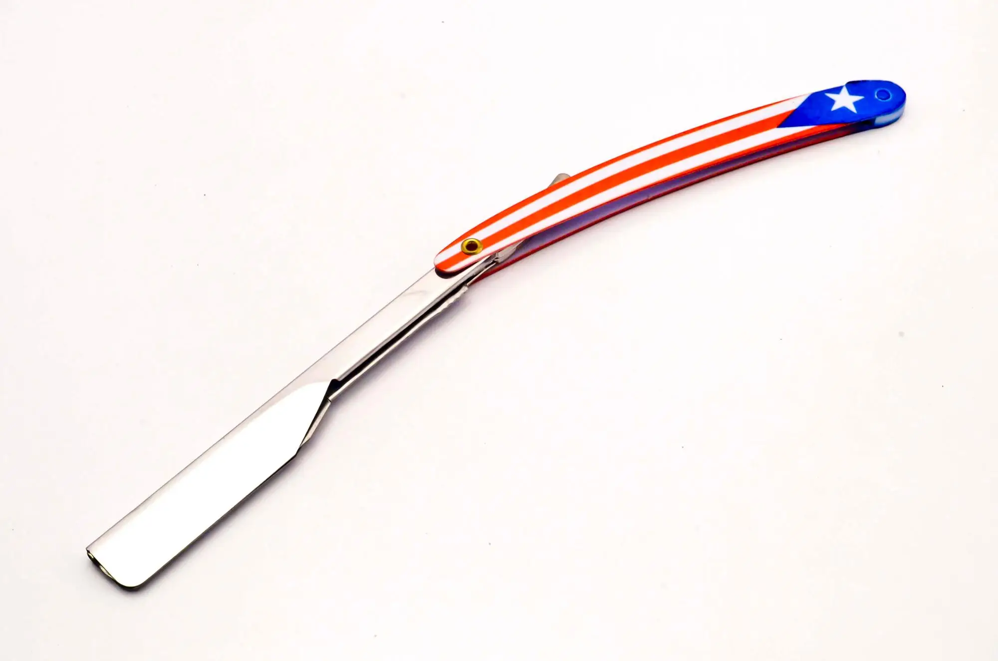 Barber New Style Straight Razor Flag Razor Puerto Rico - Buy Barber Disposable Razor,Plastic