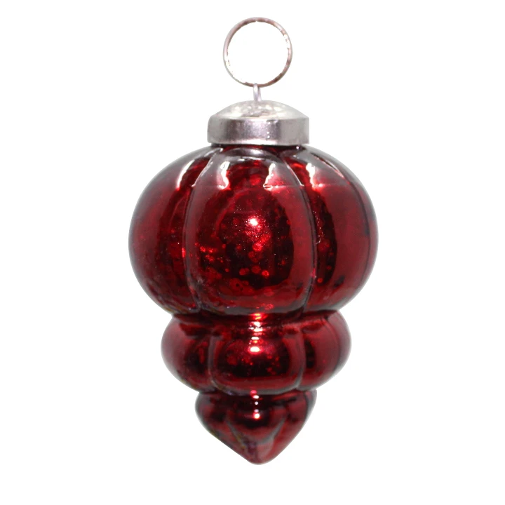 large red glass christmas ornaments