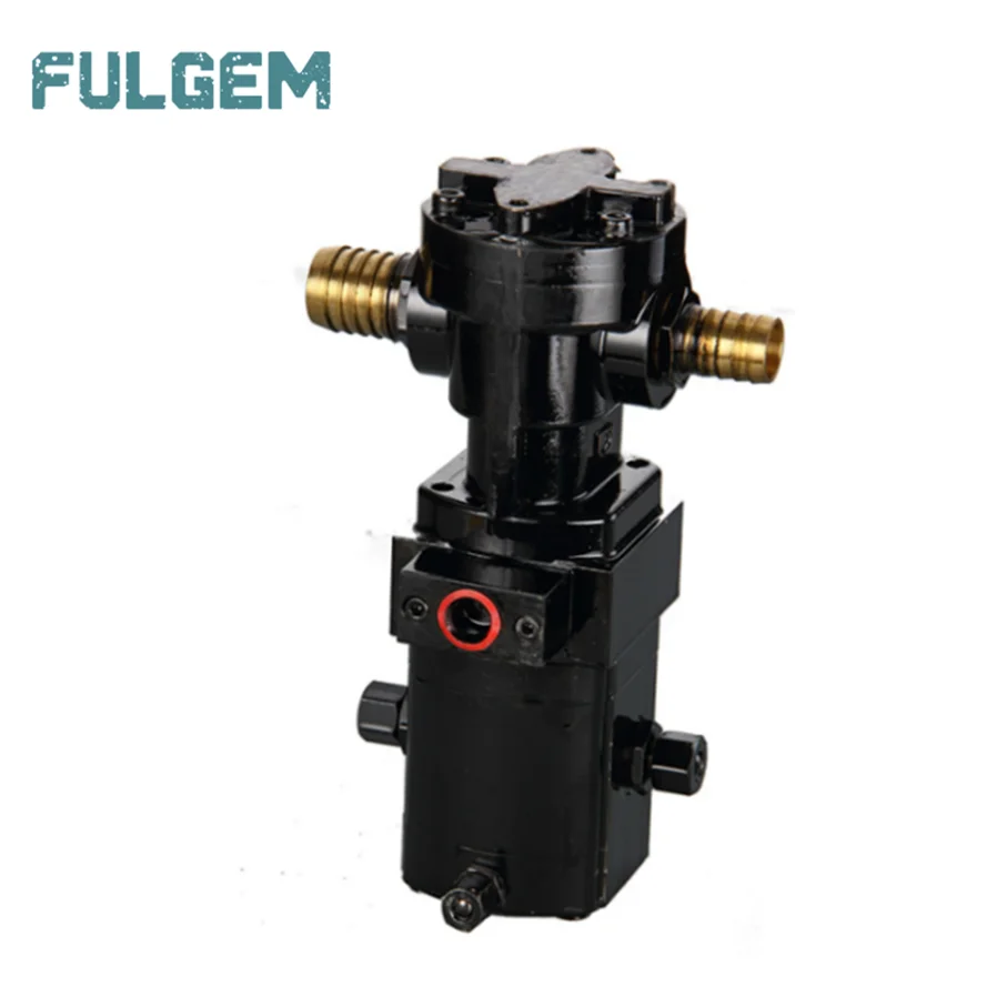 
Hydraulic motor driven brine salt water pump 