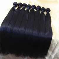 

bundles deal lowest price Mink Brazilian Virgin Human Hair 9a Bundle Straight Long Hair Extension 8 To 40 inch Raw Hair Weave