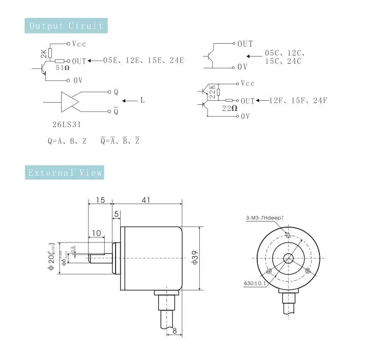 Omron e6b2 cwz6c схема подключения